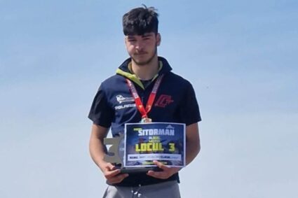 La doar 15 ani, caransebeşeanul Casian Ivan – pe podium la Campionatul Naţional de Endurocross