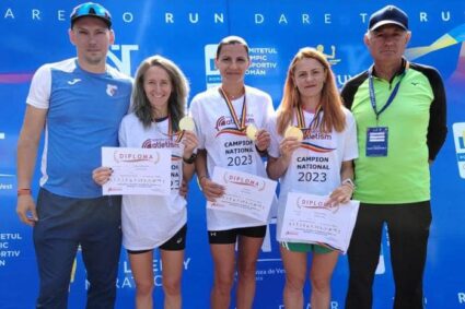 Atletele de la CSM Caransebeş, campioane naţionale la Maraton