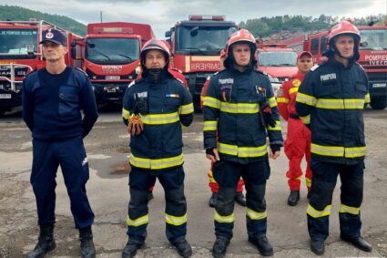 Pompierii caransebeşeni, cei mai buni la Competiţia de Descarcerare şi de Acordare a Primului Ajutor Calificat