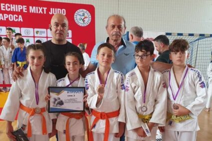 Tinerii judokani din Caransebeş, locul III la Cupa Campionilor de la Cluj