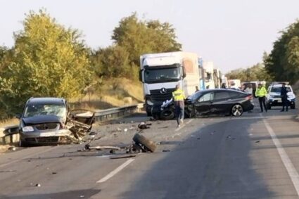 Accidentul de pe Centura Caransebeşului, provocat de un englez beat care a fugit de la locul faptei