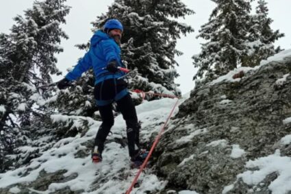 Școală de inițiere în alpinism, pe Muntele Mic