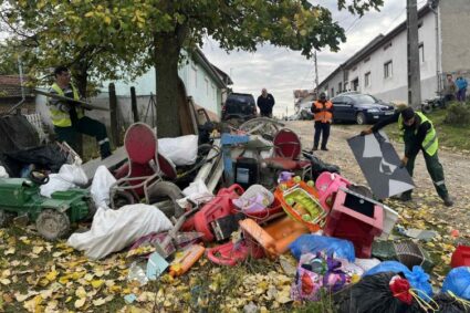 Brantner colectează deșeuri voluminoase, textile și periculoase, la Obreja