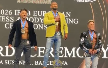 Caransebeșeanul Dorian Armaș, Campion European de Culturism!